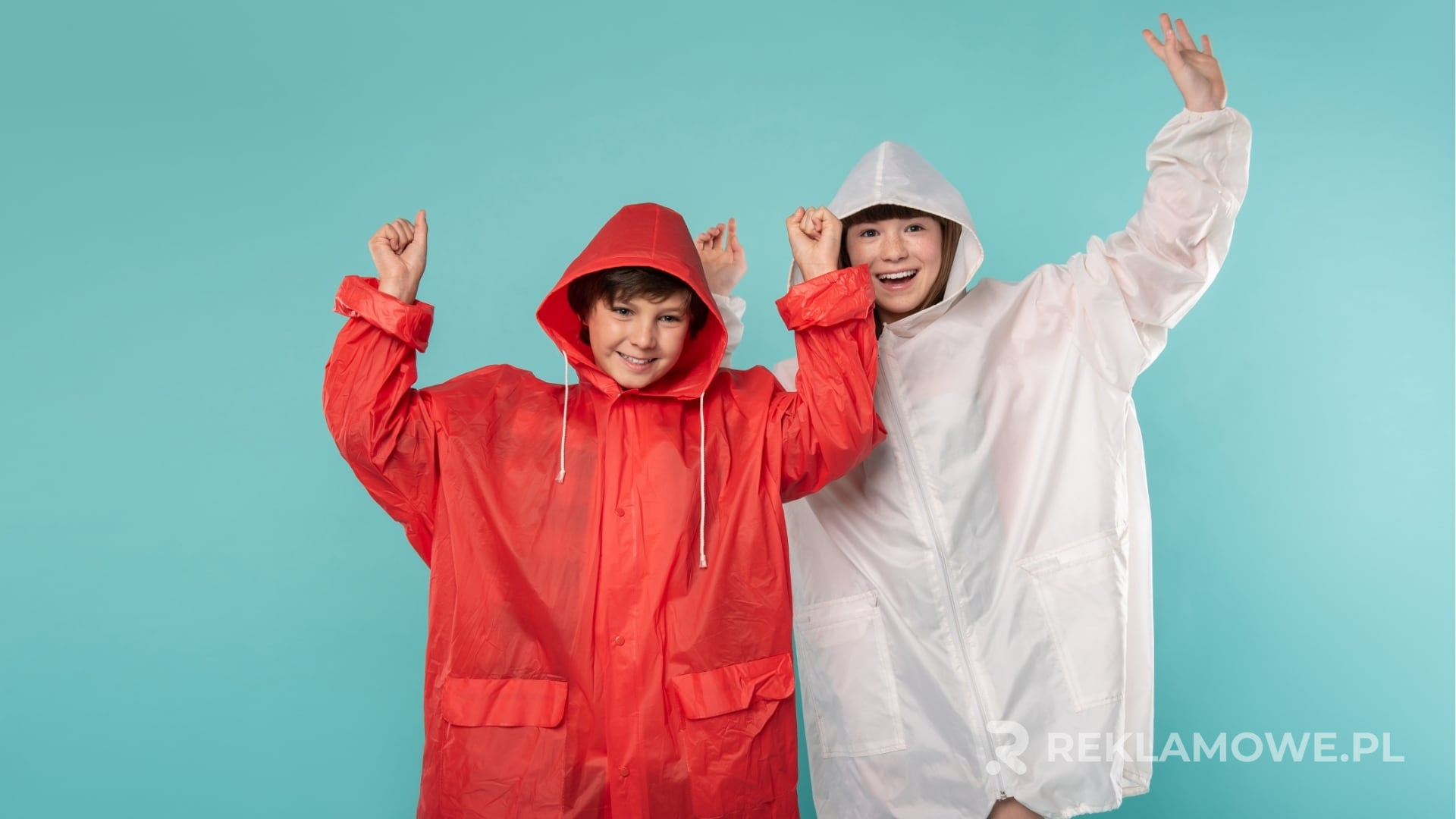 Eko peleryna reklamowa promująca ekologię