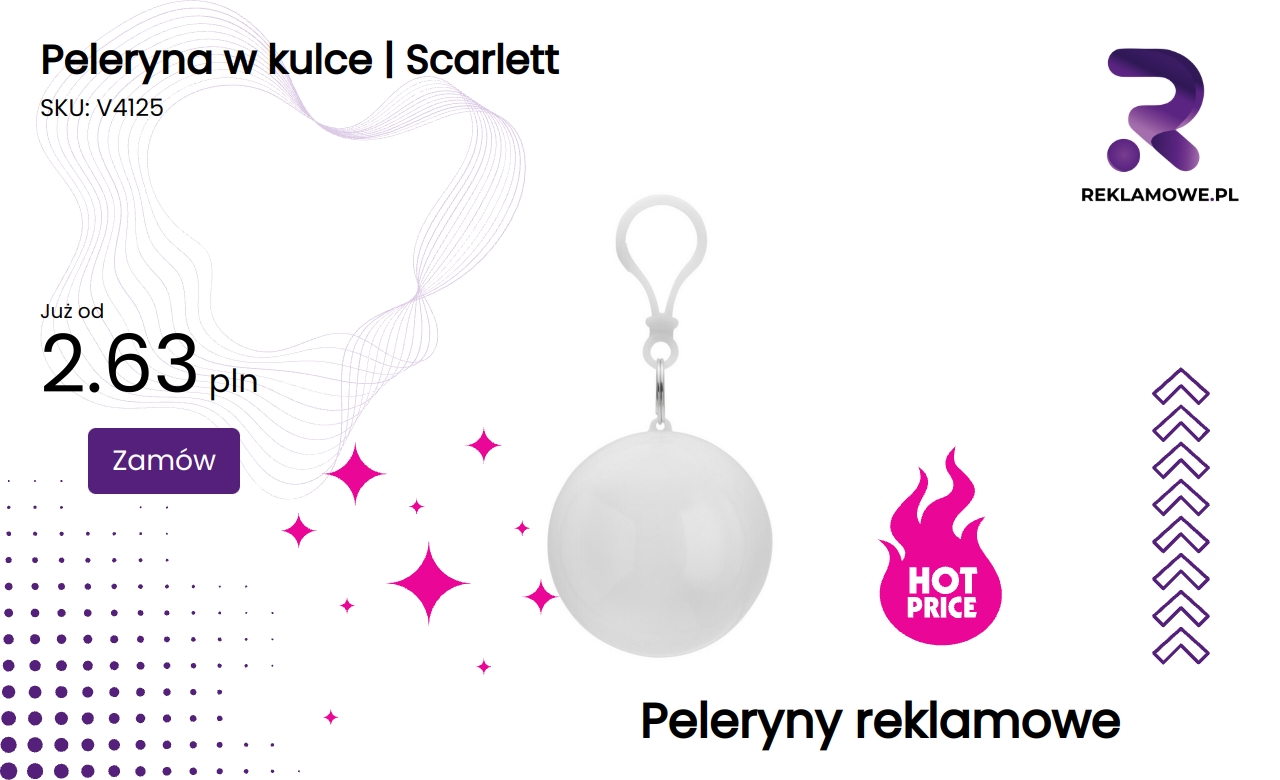 Peleryna w kulce marki Scarlett