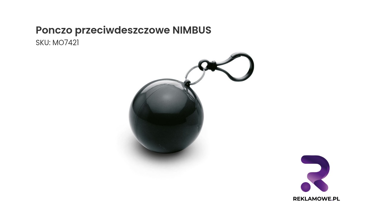 Ponczo przeciwdeszczowe NIMBUS - lekkie i wodoodporne ponczo na deszcz